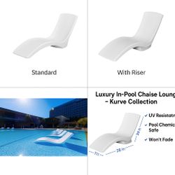 Kurve Chaise Lounge For Pool Sunshelve 