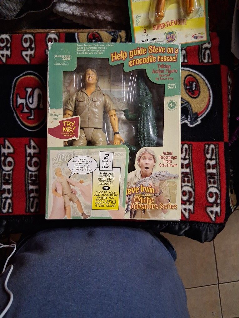 Crocodile Hunter Steve Irwin Action Figure