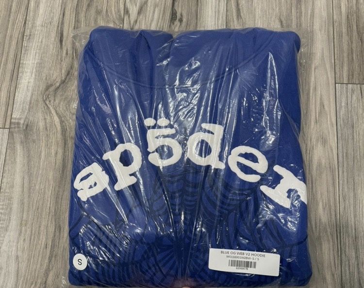Blue Spider Hoodie