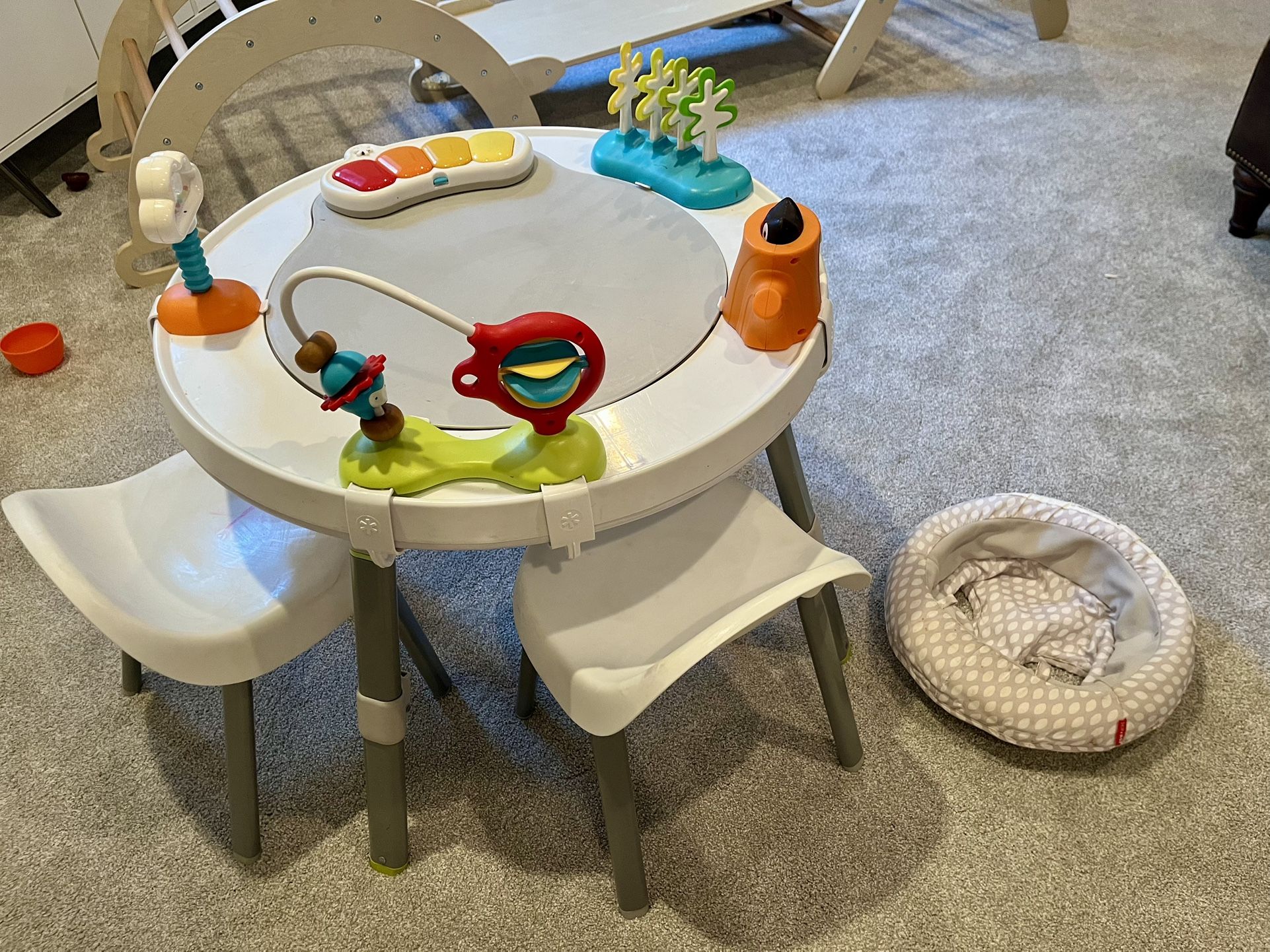 Baby Activity Center-Skip Hop + Chairs