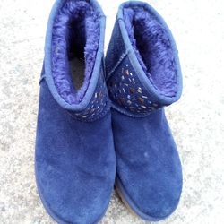 Blue Ugg Boots Sz 9 20.00