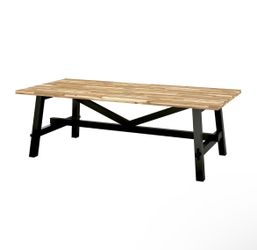 IKEA Dining Table + 3 benches + 5 chairs