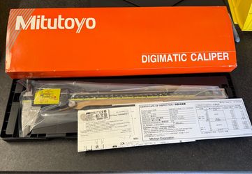 Mitutoyo new 12” caliper 500-193-30 300mm Digimatic machinist tool haas cnc