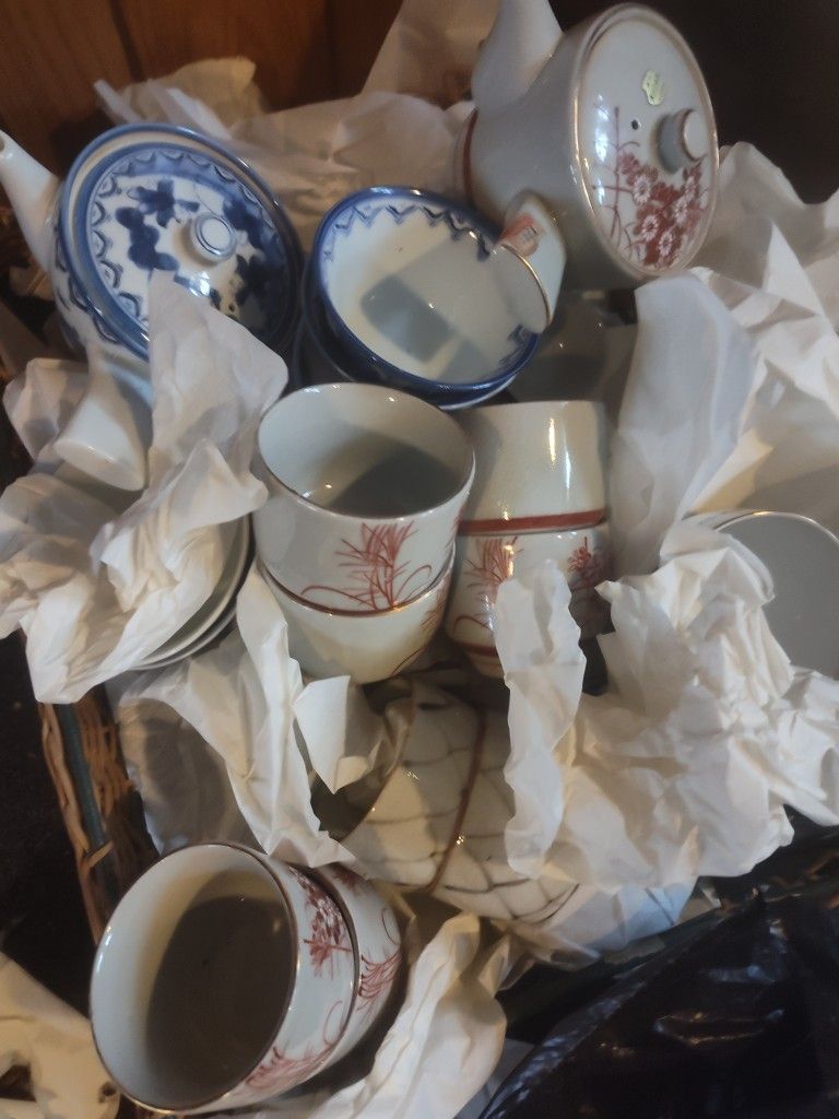 Antique  Dinnerware, Assortment Of fine China 