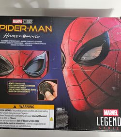 Spider-man mask Halloween costume, read description