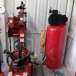 Maquina Para Llantas Y Compressor 