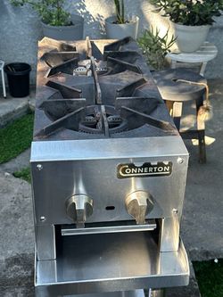 2-Burner Commercial Gas Stove