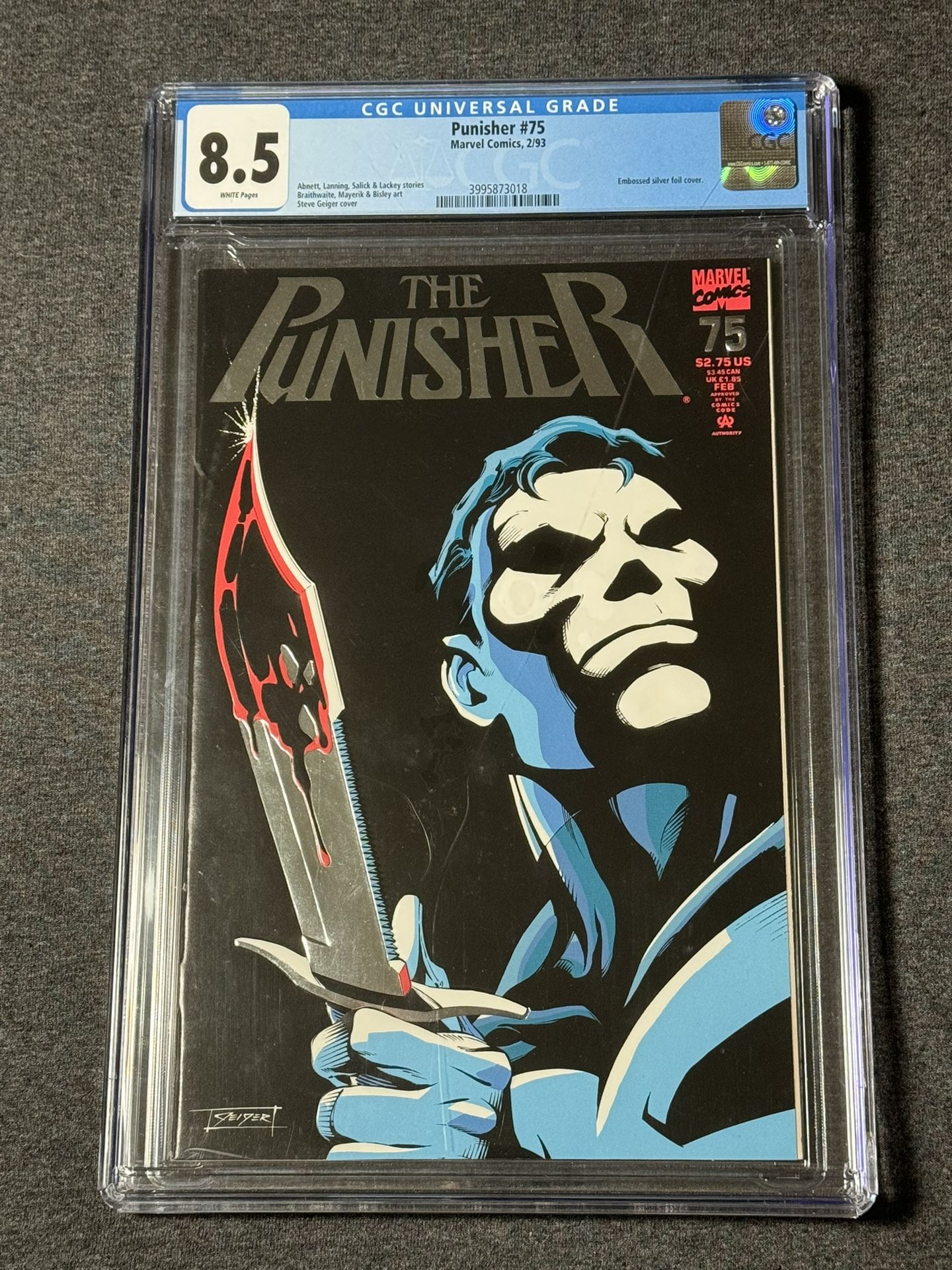 Punisher 75 Cgc 8.5