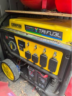Champion Tri Fuel 8000 watt generator