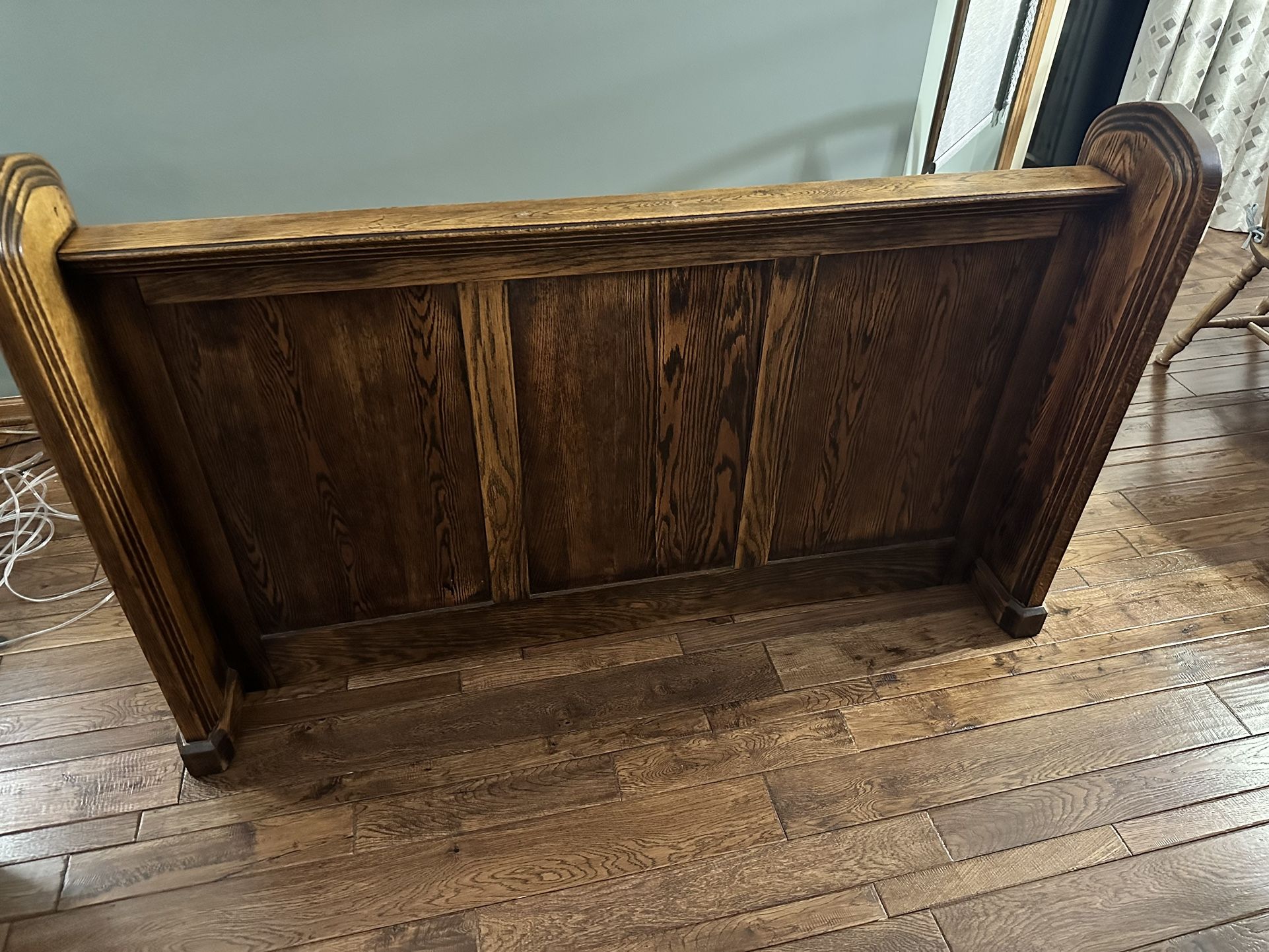 Solid Oak Church Kneeler