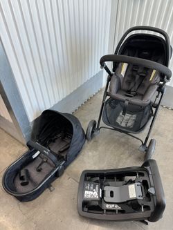 Car Seat, Bassinet, Stroller Set