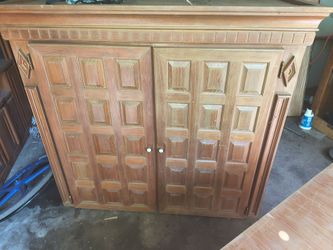 vintage entertainment center