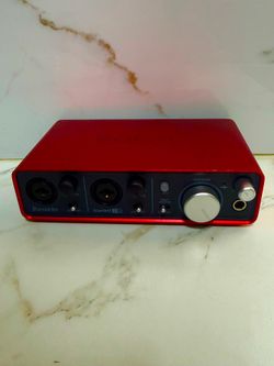Interface Focusrite 2i2