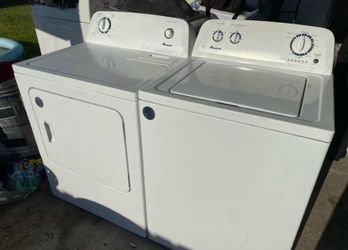 Whirlpool Amana washer and electric dryer