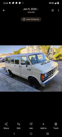 1987 original Dodge b100 shorty van