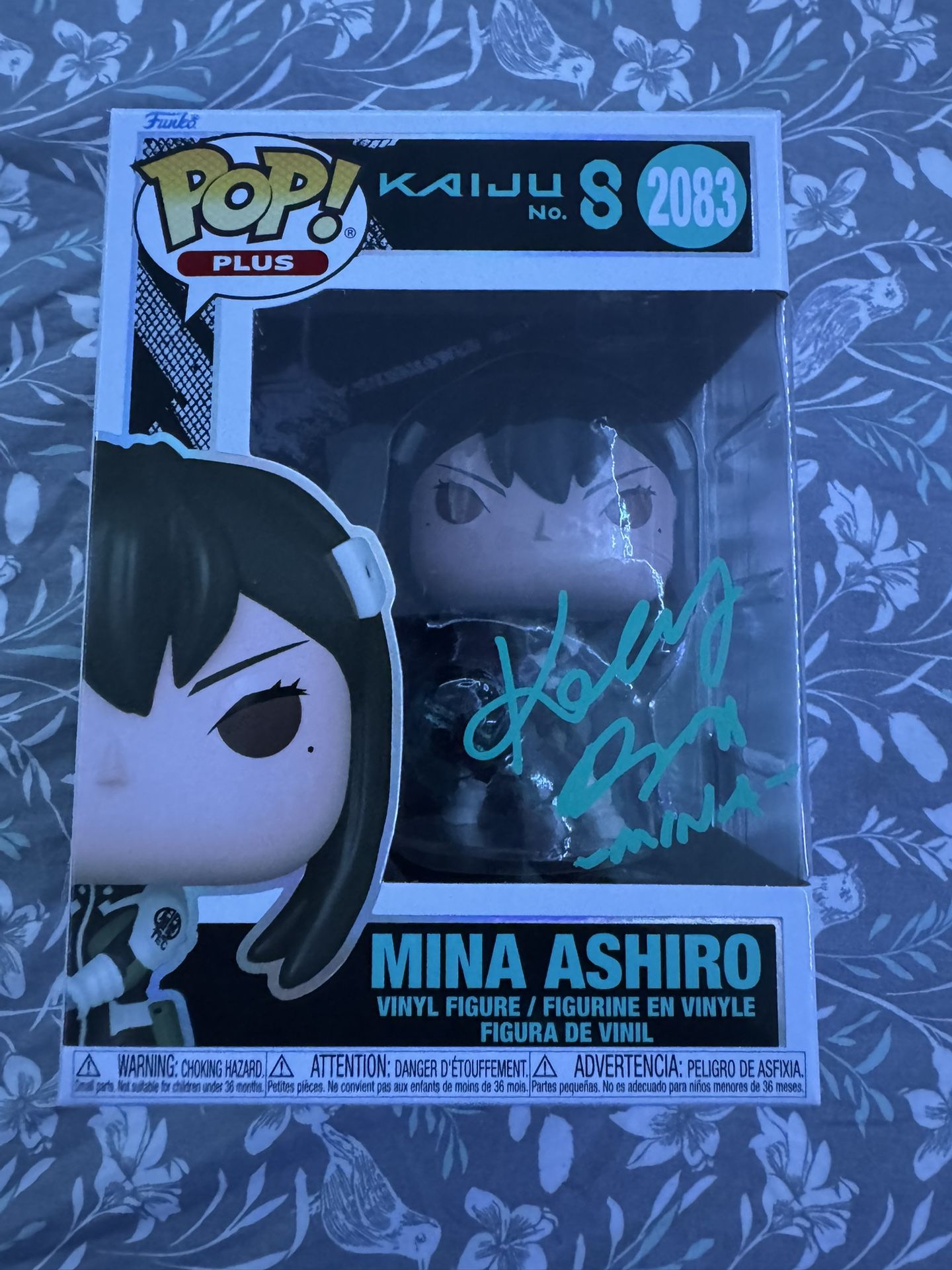 Katelyn Barr Signed Mina Ashiro Funko Pop