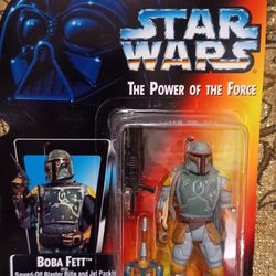 Boba Fett Sawed Off Blaster Jet Pack  Power Force Figure