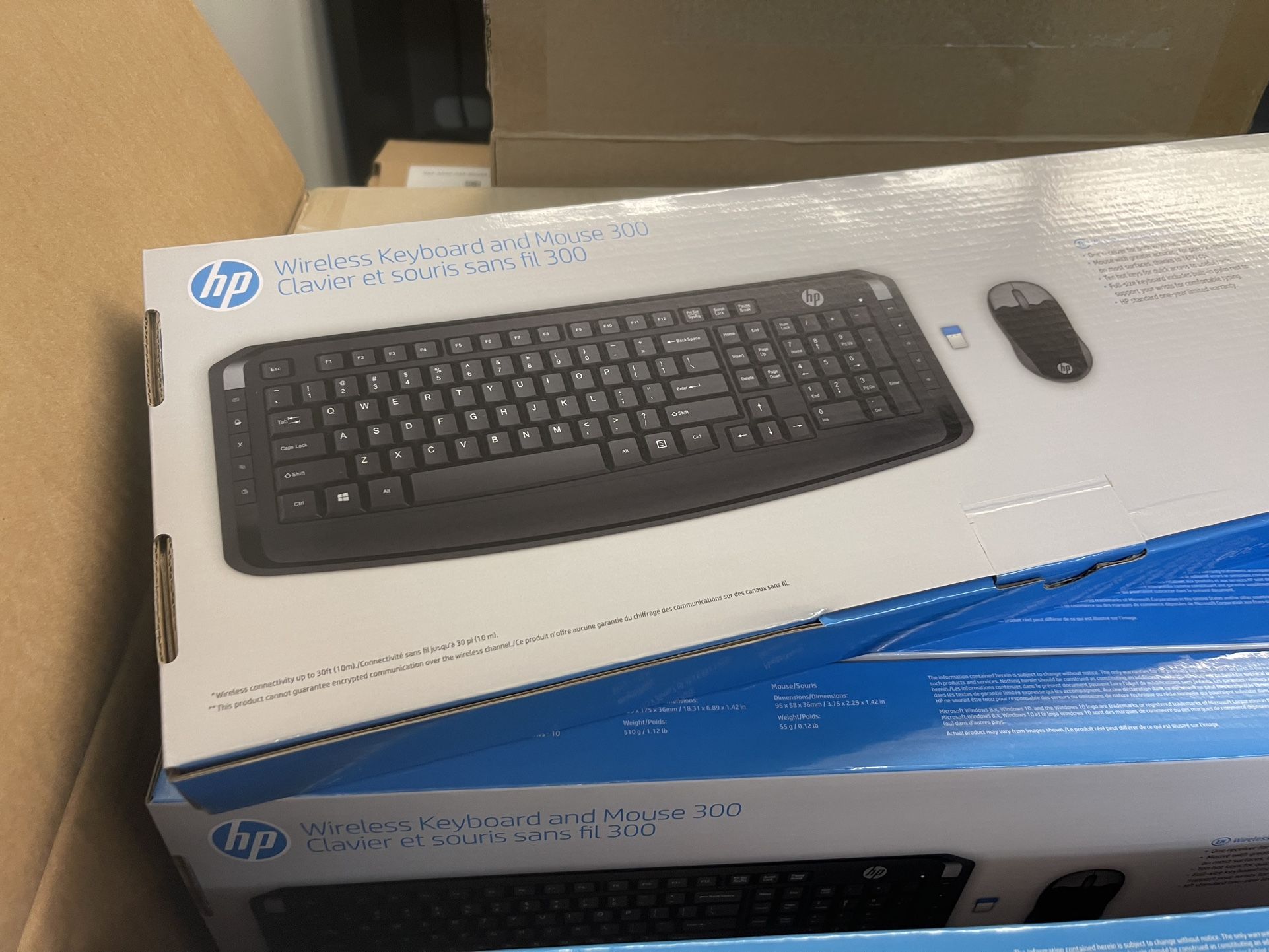 HP Wireless Keyboard And Mouse 300 Series 