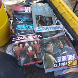 Star Trek Calendars In Plastic