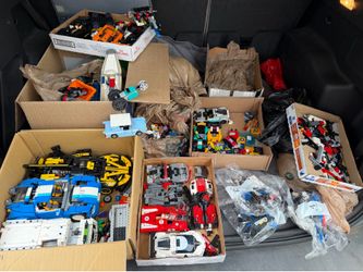 Lego Lot - Tons of Speed Champions, As Well As Star Wars and Super Heros