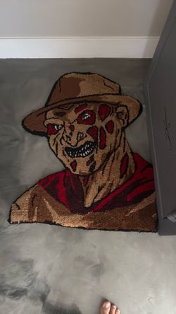 Nightmare elm street custom rug