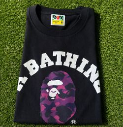 BAPE A Bathing Ape College Camo T-Shirt Medium