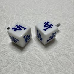 LA Dodgers Brake Cable End Caps