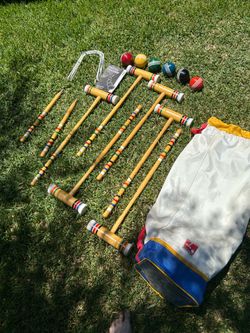 Forster croquet set