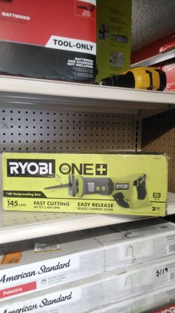 RYOBI ONE + 18V RECIPROCATING SAW (TOOL ONLY)