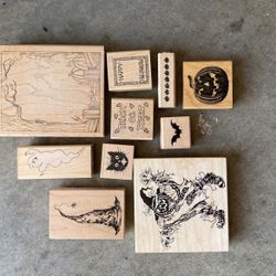 Halloween stamps