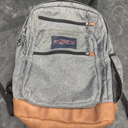 Gray Jansport backpack in good shape!  #backpack