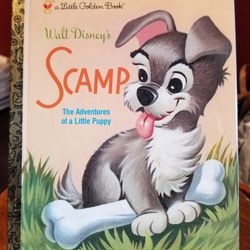 Little Golden Book, Walt Disney's Scamp The Adventures of a Little Puppy
