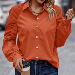 PrettyGarden Chic Button-Up Top