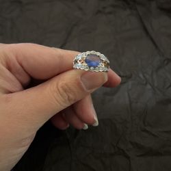 Amethyst Silver Ring