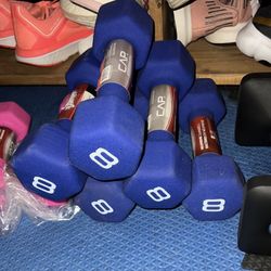 8 Pounds Dumbbell , New Each $12