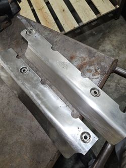 350 Header Heat Shields Mack Brand Small Block