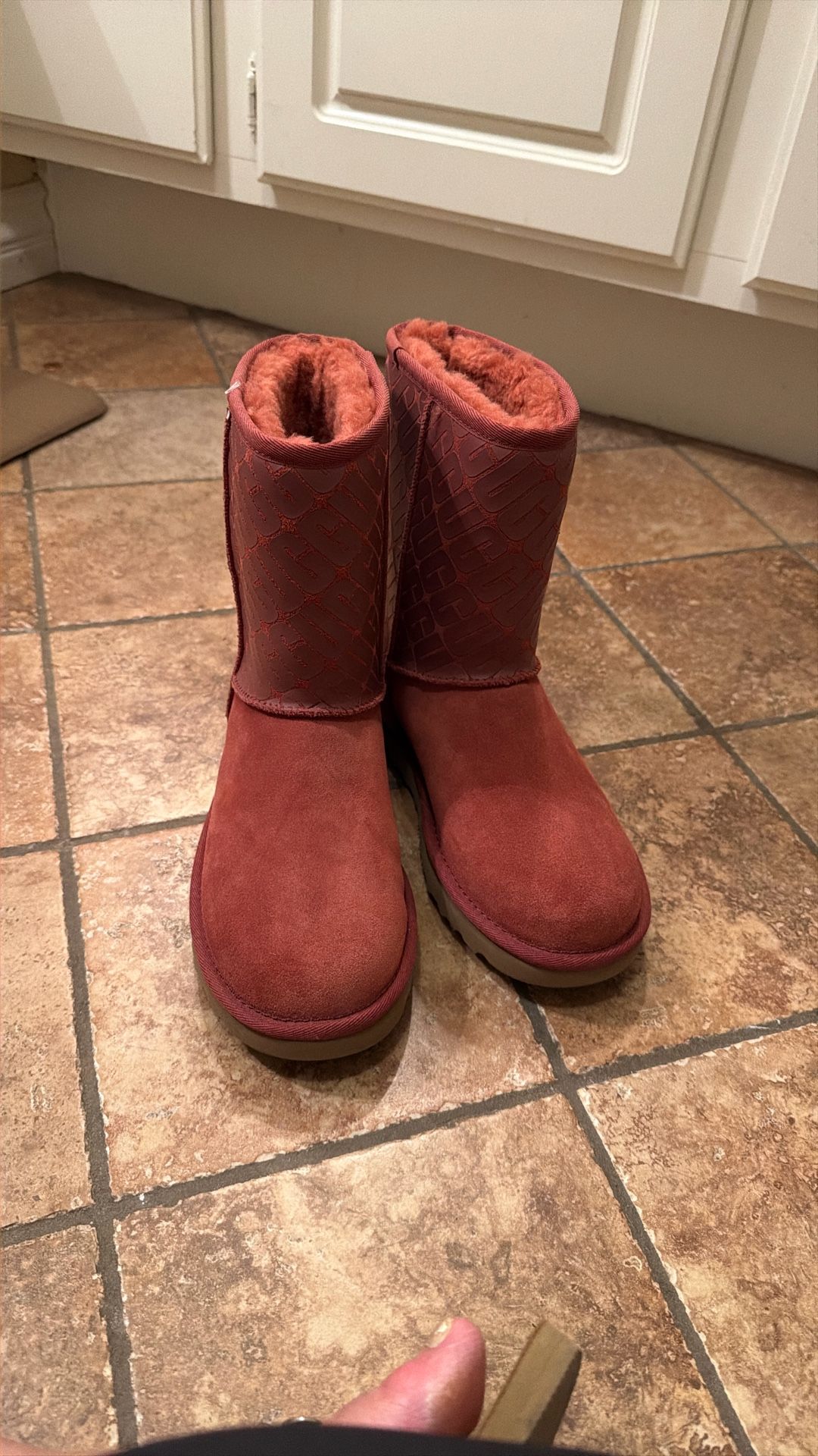 Ugg Burgundy Winter Boots