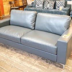 Faux Leather Sofa ıniko 