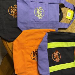 Trader Joe Halloween Tote Bags 