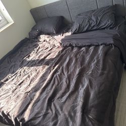 King Size Bed Frame And Mattress 