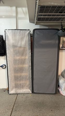 2 twin size box springs