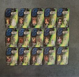 Star Wars The Power Of The Force Action Figure (lot of 15)