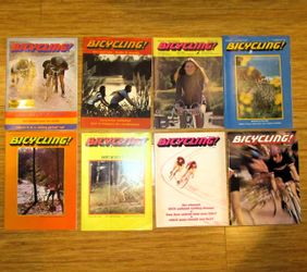 Cycling - Vintage 1970s Bicycling! Magazine Collection – Lot of 8