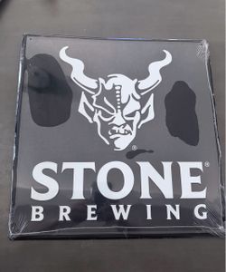 Stone brewing gargoyle creature tin sign 17.5x18 $25