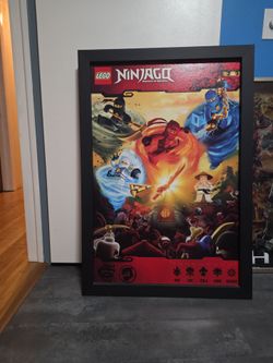 Ninjango Wooden Framed Picture