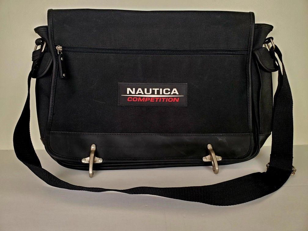 Vintage Nautica Competition Messenger Bag