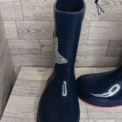 Girls Rain Boots Size 9/10 Brand New