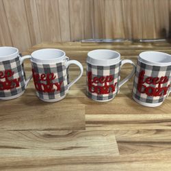 Coffee Mug with Cozy Sleeve (set of 4)