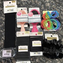 NEW CONAIR SCUNCI 8 PIECE HAIRCARE SET $15!