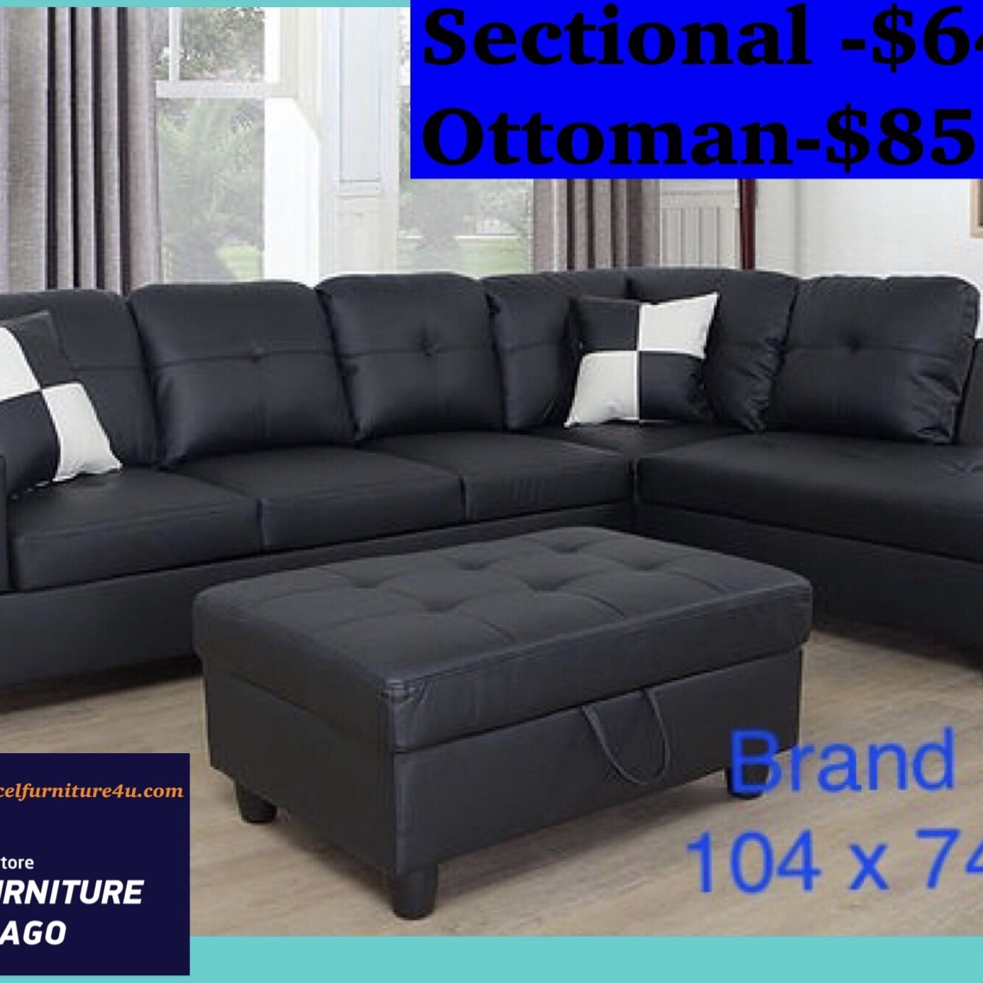 Brand New Sectional Sofa Couch 